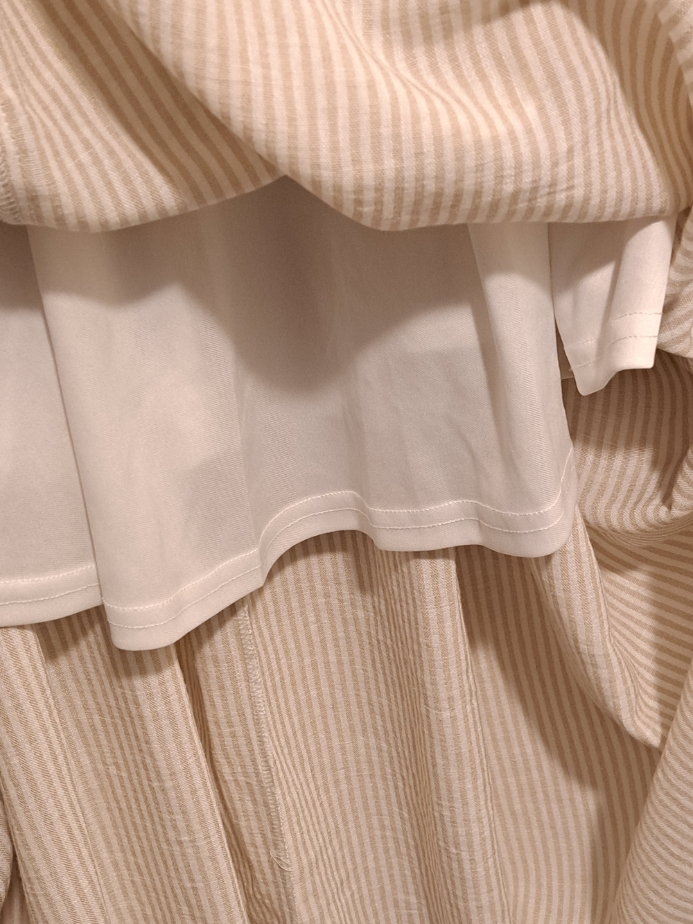 Workshop Republic Clothing Cream and Beige Striped Maxi Dress - Picture 10 of 11